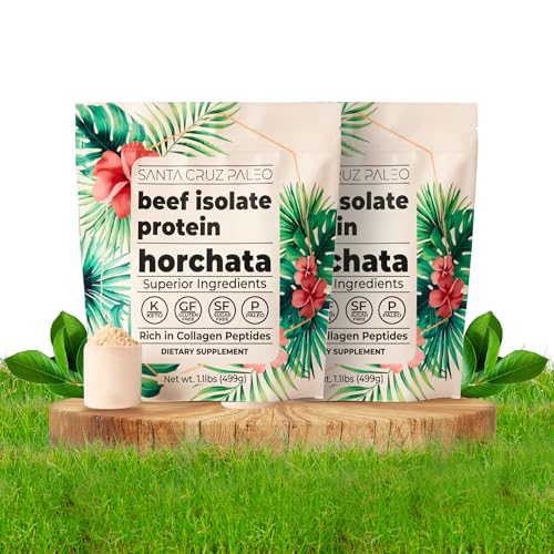 Santa Cruz Paleo Beef Isolate Protein Powder, Horchata - Image 5