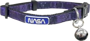 Pets First Satin Cat Collar With NASA Logo