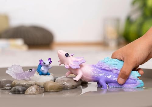 Schleich Axolotl Salamander Undersea Toy Set - Image 3