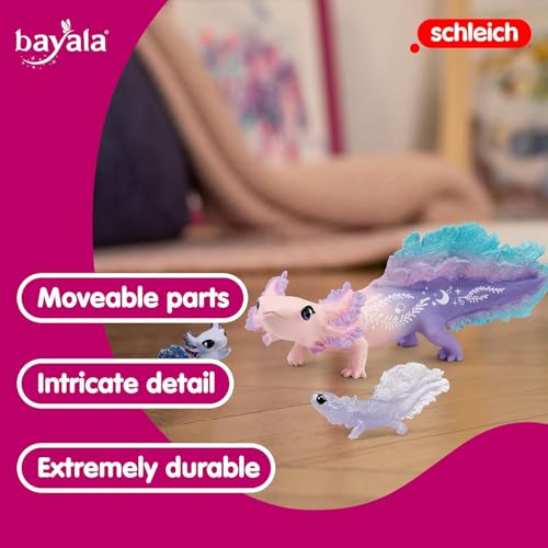 Schleich Axolotl Salamander Undersea Toy Set - Image 5