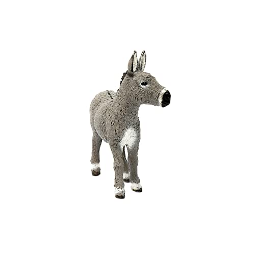 Schleich Farm World Realistic Donkey Figurine Toy - Image 2