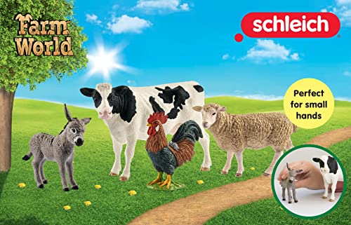 Schleich Farm World Starter Set: 4 Toy Animals - Image 5