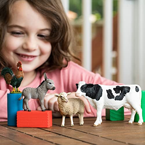 Schleich Farm World Starter Set: 4 Toy Animals - Image 2