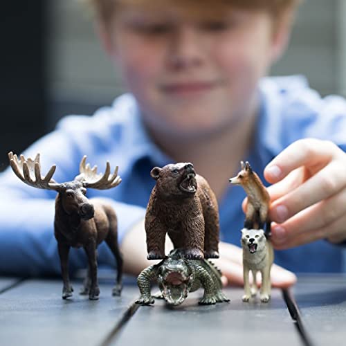 Schleich North American Woodland Animal Toy Set - Image 2