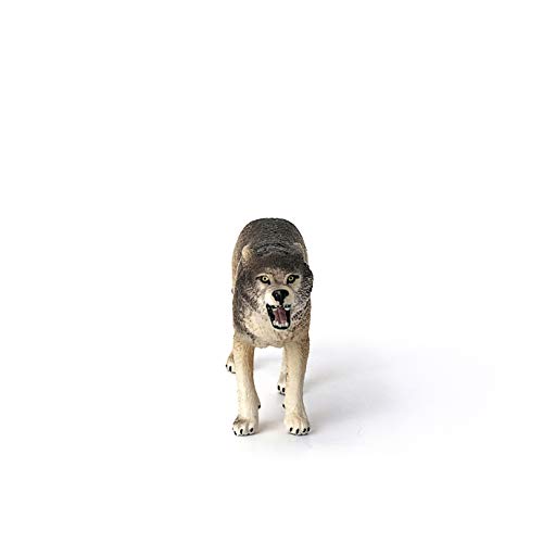 Schleich Prowling Gray Wolf Figurine For Kids - Image 2