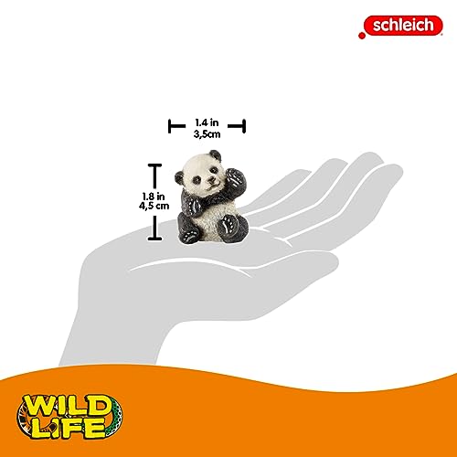 Schleich Wild Animal Baby Panda Cub Toy - Image 2