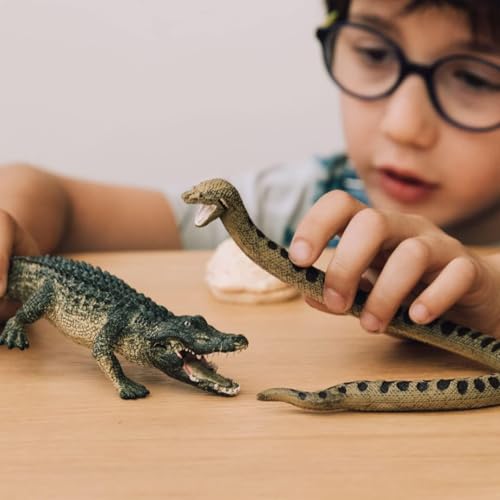 Schleich Wild Animal Toy Playset: Danger In The Swamp - Image 4