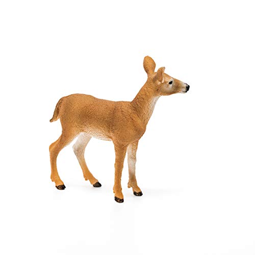 Schleich Wild Life Animal Figurine, White-Tailed Doe - Image 4