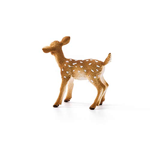 Schleich Wild Life Realistic Fawn Figurine - Image 4