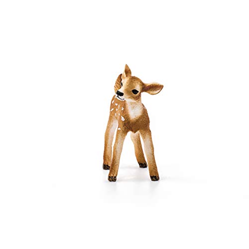 Schleich Wild Life Realistic Fawn Figurine - Image 2