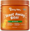 Zesty Paws Scoot Away Soft Chews – Dog Digestive Support, 90 Chews