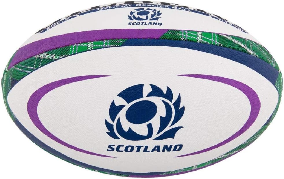 Gilbert Scotland Tartan Rugby Union Mini Ball