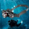WINDFIRE Scuba Diving Light, Underwater Headlamp Flashlight