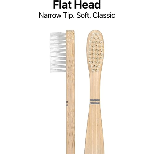 Sea Turtle Bamboo Toothbrushes, Soft For Kids (4 Pack) - Image 4