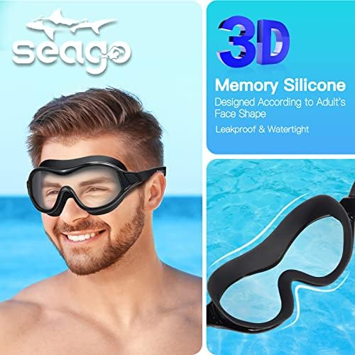 Seago Swim Goggles No Leaking Anti-Fog - Image 3