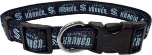 Pets First Seattle Kraken Adjustable Pet Collar, Small