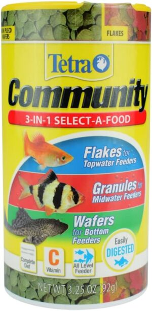 Tetra Select-A-Food Aquarium Fish Food, 3.25 oz