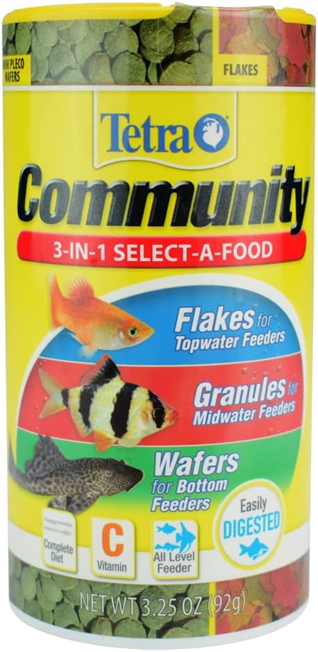 Tetra Select-A-Food Aquarium Fish Food, 3.25 oz