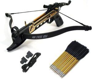 Ace Martial Arts Supply Self Cocking Tactical Crossbow, 80-Pound