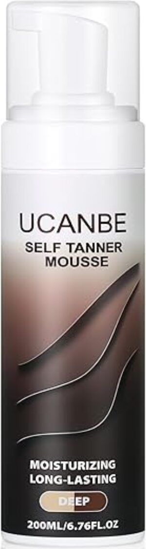 UCANBE Self Tanner Mousse – Fast Drying Fake Tan