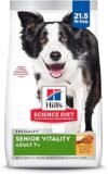 Hill’s Science Diet Senior Vitality Dry Dog Food, Chicken & Rice