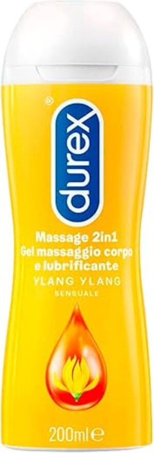 Durex Sensual Massage & Play Gel, 6.76 oz