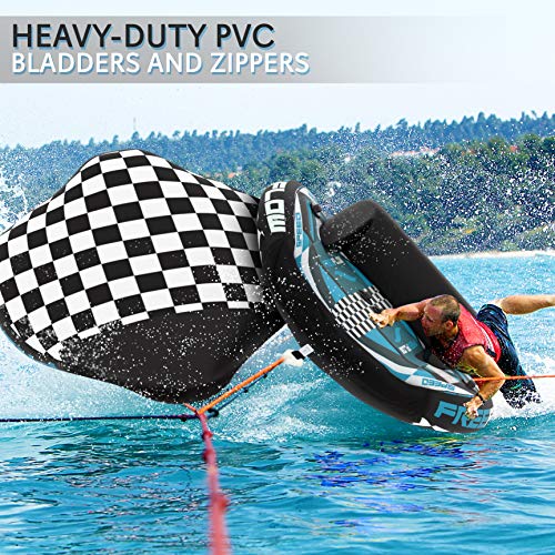 SereneLife Heavy-Duty Inflatable Towable Booster Tube - Image 3