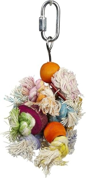 Penn-Plax Shaggy Kabob Bird Toy (BA930)