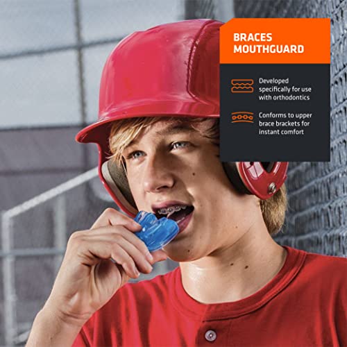 Shock Doctor Mouth Guard For Braces, Sports Strapless - Image 2