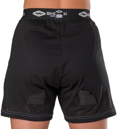 Shock Doctor Youth Girl Hockey Shorts With Pelvic Protector - Image 2