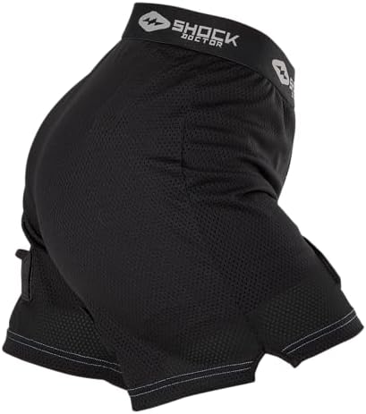 Shock Doctor Youth Girl Hockey Shorts With Pelvic Protector - Image 3