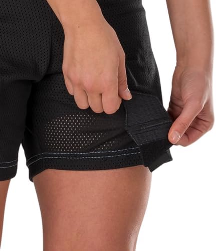 Shock Doctor Youth Girl Hockey Shorts With Pelvic Protector - Image 4