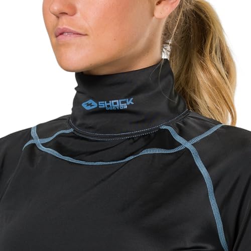 Shock Doctor Youth Girls Compression Shirt With Neckguard - Image 3