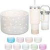 Onlymory Silicone Glitter Boot For Water Bottles