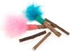 SmartyKat Silly Silver Stix Cat Toys – Blue/Pink