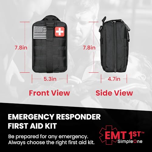 Simpleone Black Emergency First Aid Kit - 250 Piece - Image 4