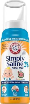 Arm & Hammer Simply Saline Jr. Nasal Mist 3.1 Oz