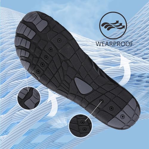 SIOSNETA Barefoot Shoes - Wide Toe Water Shoes - Image 4