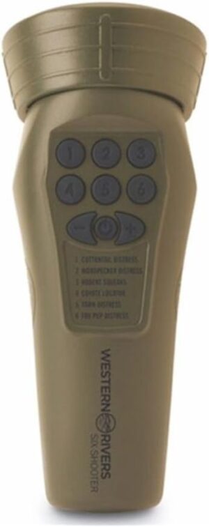 Western Rivers Six Shooter Compact Electronic Game Call