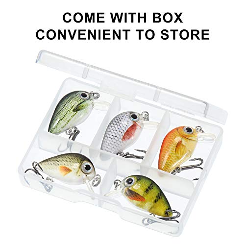 Skylety Mini Fishing Lures with Hooks Box - Image 4