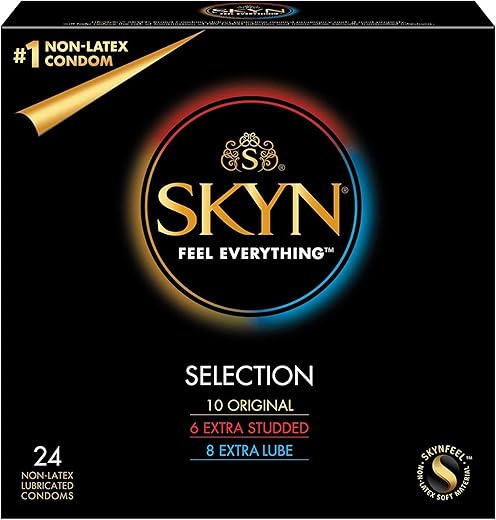 LifeStyles SKYN Selection β 24 Count Latex-Free Condoms