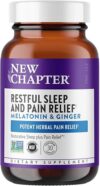 New Chapter Sleep Aid Melatonin & Ginger Supplement
