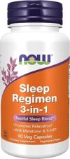 NOW Foods Sleep Regimen 3-In-1 Restful Blend
