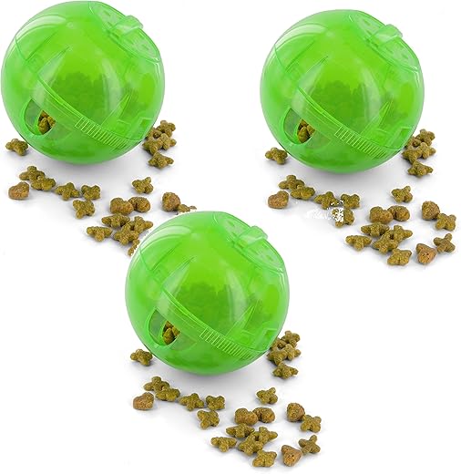 PetSafe SlimCat Green Meal Dispensing Toy (3 Pack)