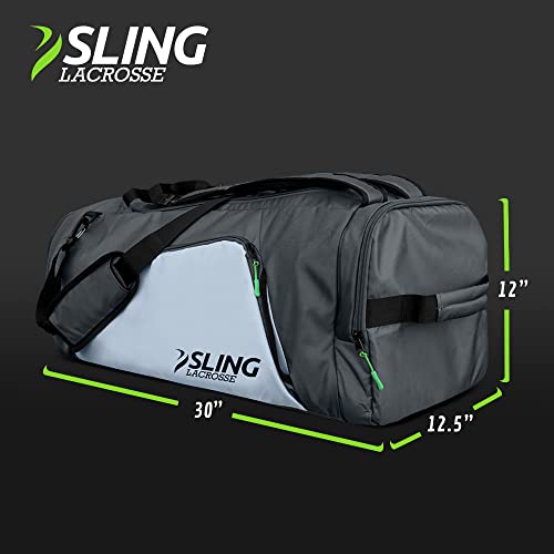 Sling Lacrosse Hybrid XL Lacrosse Bag - Backpack/Duffel - Image 3