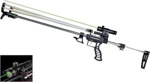 Nijsaku Slingshot Rifle With Adjustable Pull Distance