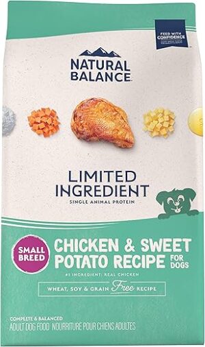 Natural Balance Small Breed Grain-Free Chicken & Sweet Potato Dry Dog Food