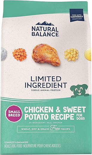 Natural Balance Small Breed Grain-Free Chicken & Sweet Potato Dry Dog Food