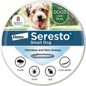 Seresto Small Dog Flea & Tick Collar, Under 18 lbs