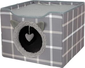 Kitty City Small Folding Cat Bed (Gray)
